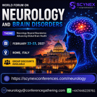 World Forum on Neurology and Brain Disorders Neurology 2027 Conference Poster