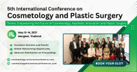 5th International Conference on Cosmetology and Plastic Surgery International Conference Poster