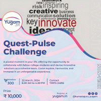 Quest Pulse Challenge 2024 Hackathon Poster