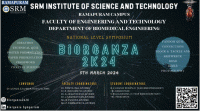 BIORGANZA 2K24 National Level Technical Symposium Poster