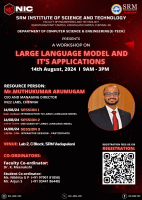Large Language Model & it’s applications 2024 Workshop Poster