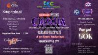 CRESCITA'26 National Level Technical Symposium Poster