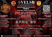 Pravesha-2K26 Technical Symposium Poster