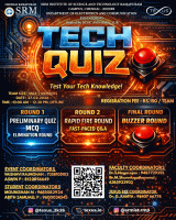 TECH QUIZ 2026 Technical Quiz Poster