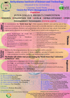 Inter College Project Competition 2024 Project Competition Poster