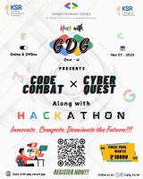 Code Combat & Cyber Quest 2024 Technical Event Poster