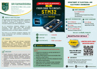 One day Workshop on From Code to Circuit: STM32 Microcontrollers Interfacing Using PROTEUS 2026 Workshop Poster