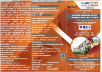 5 days Online Short Term Training Program on Machine Learning and Deep Learning with Data Science 2023 Short Term Training Program Poster