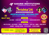 Srishta'24 Cultural Fest Poster