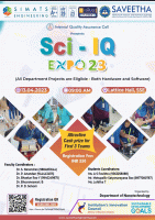 SCI- IQ Project Expo 2023 Project Expo Poster