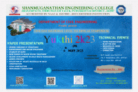 Yuthi's Teckfest-2K23 Civil Technical Symposium Poster