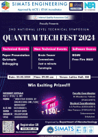 Quantum Tech Fest 2024 Technical Symposium Poster