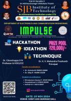 IMPULSE 2024 Technical Fest Poster