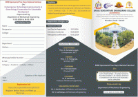 Five Days National Seminar On Contemporary Technological advancements in Green Energy Conservation for Sustainable Development 2024 National Seminar Poster