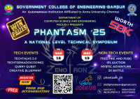 Phantasm 2K25 Technical Symposium Poster