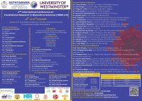 International Conference on Translational Research in Biomedical Sciences (TRIBS 2.0) International Conference Poster