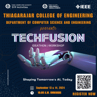 TECH FUSION 2024 Technical Symposium Poster