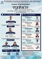 Vyuha'25 Management Fest Poster