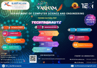 Varnam 2024 Technical and Cultural Festival Poster