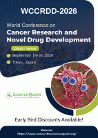 World Conference on Cancer Research and Novel Drug Development WCCRDD-2026 Conference Poster