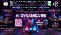 AI DYNAMICA 2025 National Level Technical Symposium Poster