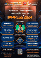 IMPRESS 2024 Management Fest Poster