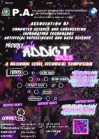 ADDICT 2K25 Technical Symposium Poster