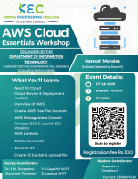 AWS Cloud Essentials Workshop 2026 Workshop Poster