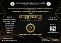 Pragyotsav 2024 National Level Technical Event Poster