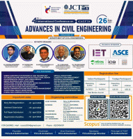 International Conference on Advancement in Civil Engineering ICACE 2024 International Conference Poster