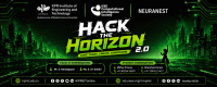 HACK THE HORIZON 2.0 Hackathon Poster