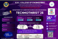 TechnoThirst '26 National Level Technical Symposium Poster