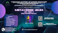 Metaverse 2K24 CSE Technical Symposium Poster