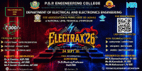 ELECTRAX’26 EEE Technical Symposium Poster