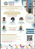 5-Day Online FDP on Computer Vision & Image Processing with Intelligent Cloud Resources 2024 Faculty Development Program Poster