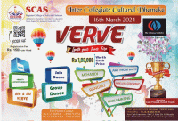 VERVE 2024 - Solo Dance Inter College Cultural Fest Poster