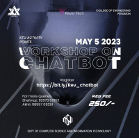 ADVYKA 23 Techno Cultural Fest Poster