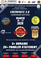 Chemovate 2.0 Hackathon Poster