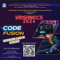 CODE FUSION 2024 Technical Event Poster