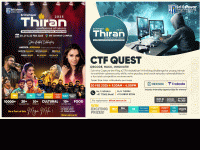 CTF Thiran Quest 2025 Technical Event Poster