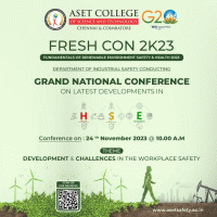 National Conference on Fundamentals of Renewable Environment Safety and Health 2023 National Conference Poster