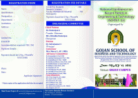 National Conference on Recent Trends in Engineering and Technology (NCRTET'23) National Conference Poster