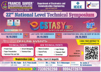 ECSTASY 2023 Technical Symposium Poster