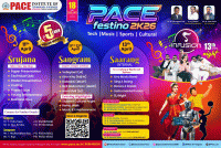 PACE festino 2K26 Multi-Disciplinary Fest Poster