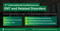 2nd International Conference on ENT and Related Disorders Ent Conference 2026