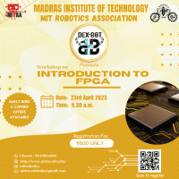 Introduction to FPGA, DEXBOT'23 Workshop Poster