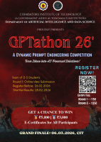 GPTATHON 2k26 Hackathon Poster