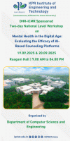 Workshop on Mental Health in Digital Age 2025