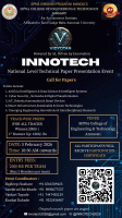 INNOTECH 2026 National Level Technical Paper Presentation Poster