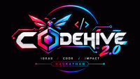 CODEHIVE 2K26 2.0 National Level Hackathon Poster